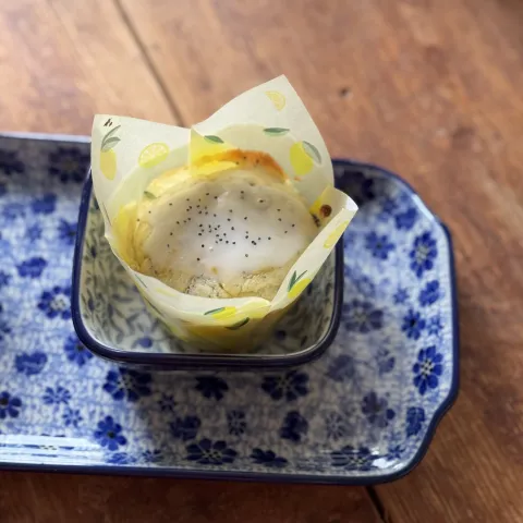 Citroen Maanzaad Muffin