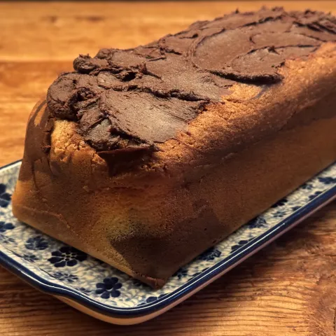 Vanille Chocolade gemarmerde Cake