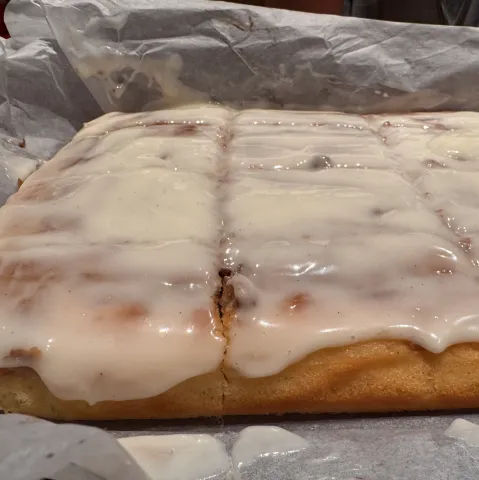 Cinnamon Roll Cake boven