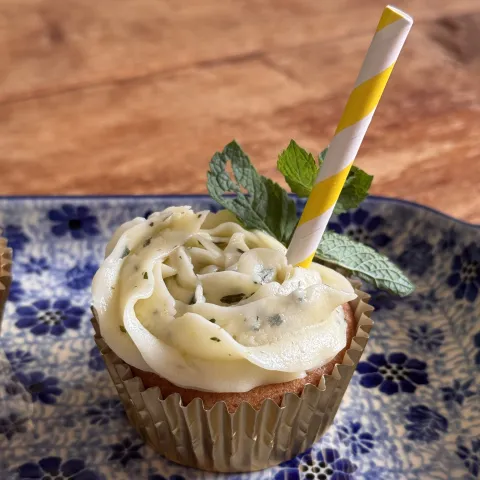 Munt Limoen Cupcake