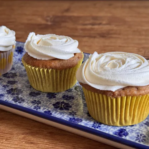 Chai latte cupcake groep
